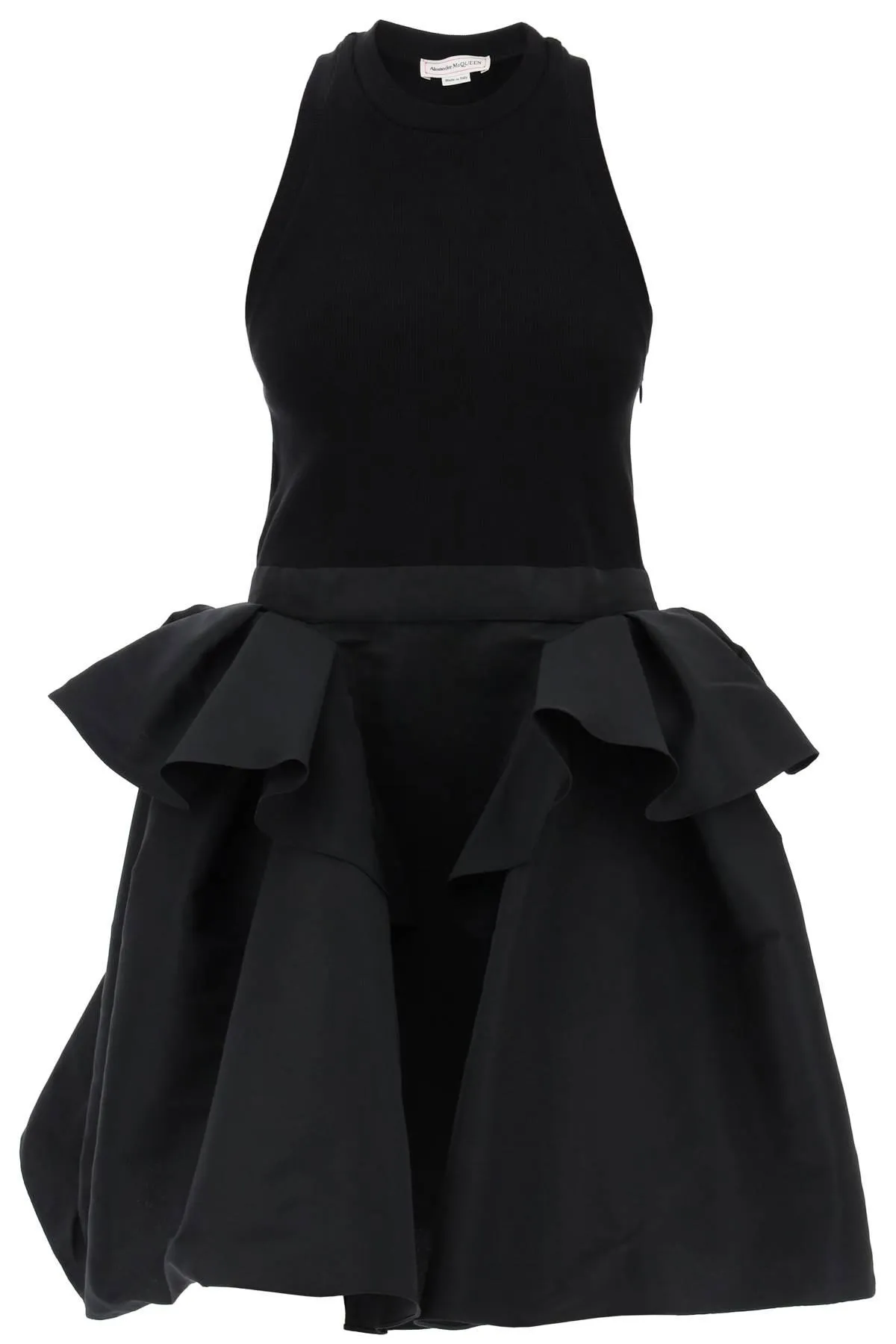 Alexander McQueen    Alexander Mcqueen Hybrid Mini Dress