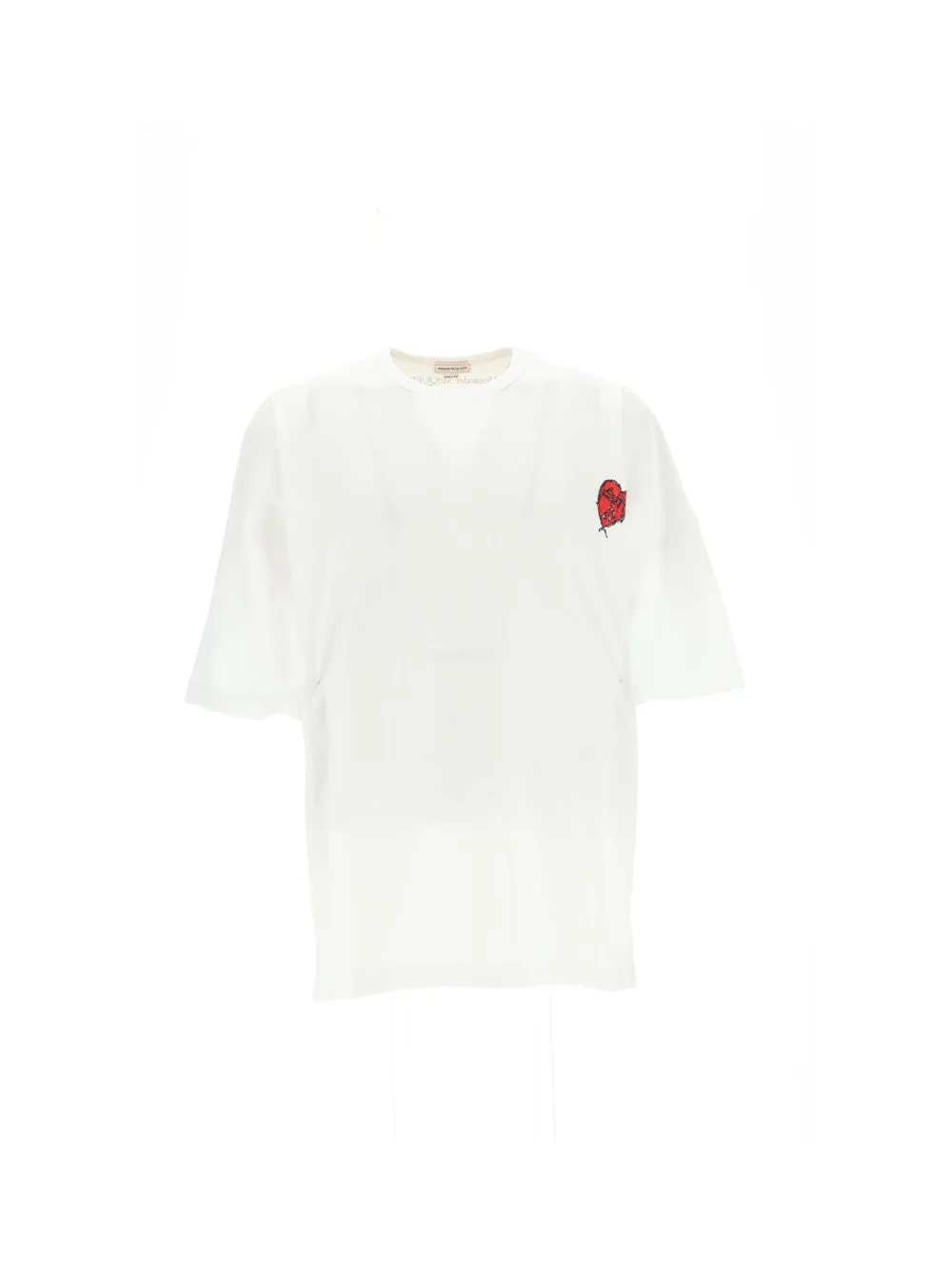 Alexander McQueen Logo Print Crewneck T-Shirt