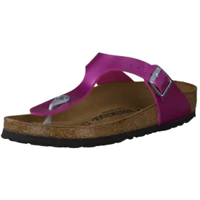 Birkenstock Gizeh toe separator magenta Birko-Flor