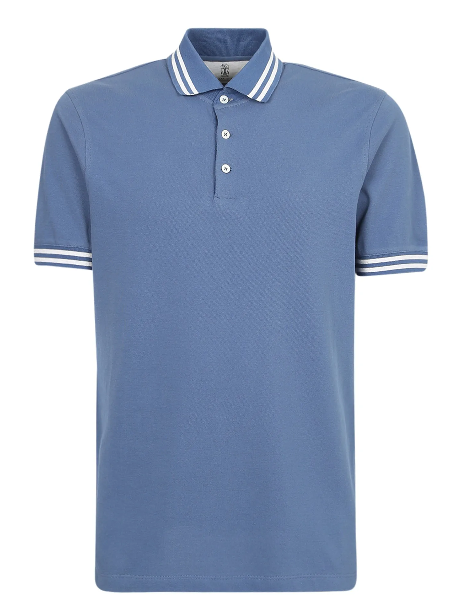 Brunello Cucinelli Stripe Detailed Polo Shirt