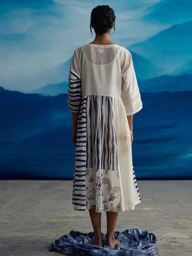 Delphine Patchwork Dress