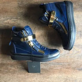 Giuseppe Zanotti: "Ace TR Donna" Blue Sneakers