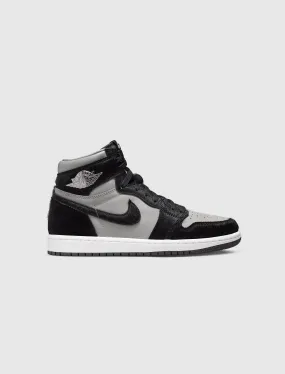 JORDAN BRAND WOMEN'S AIR JORDAN 1 OG TWIST 2.0   BLACK