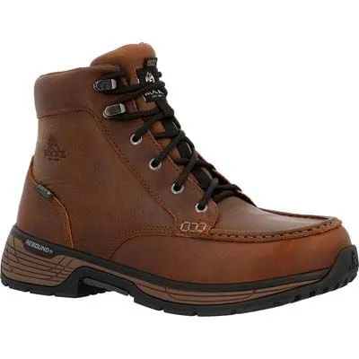 Rocky Men's 6 Brown Treadflex Waterproof Work Boot