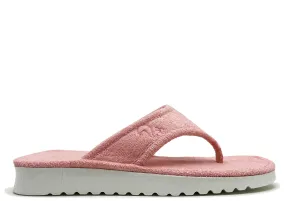 thies 1856 Beach Sandals Bamboo Coral Orange