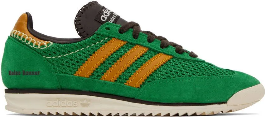 Wales Bonner Green adidas Originals Edition SL72 Sneakers