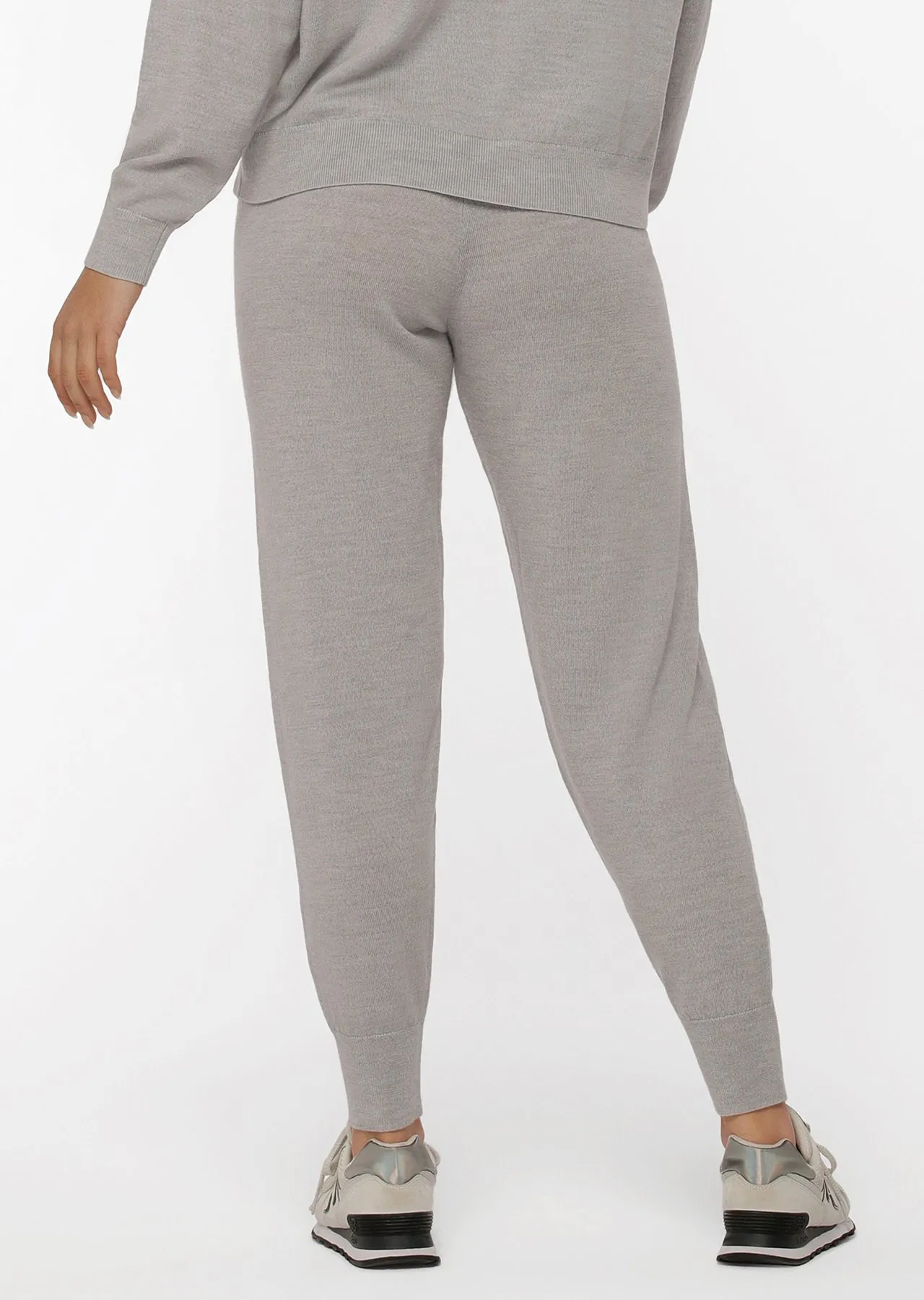 Wellness Wool Trackpant | Grey | Pants | Lorna Jane Australia